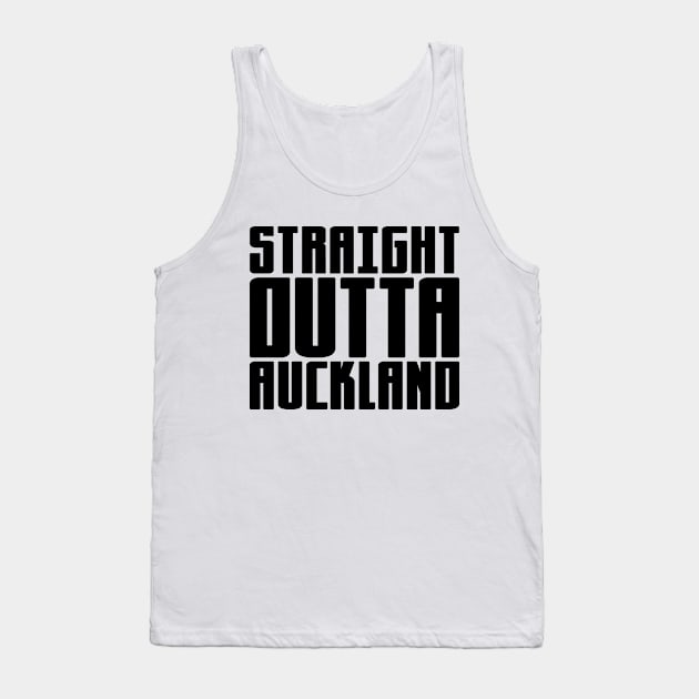 Straight Outta Auckland Tank Top by colorsplash